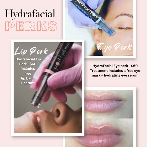 lipeyeperks with hydrafacials at young and bloom skin