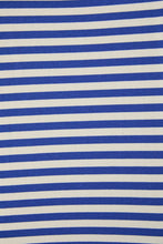 Load image into Gallery viewer, CREW NECK DETAILED STRIPE SWEATSHIRT &amp; SHORTS

