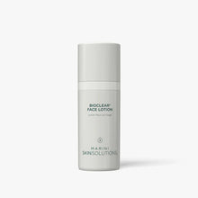 Load image into Gallery viewer, White face lotion bottle labeled 'Bioclear Face Lotion' by Marini Skinsolutions on a white background
