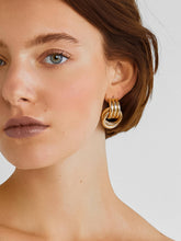 Load image into Gallery viewer, Wanda 18K Gold Non-Tarnish Classic Hoop Earring
